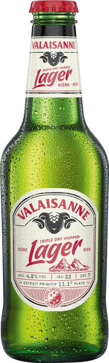 Image du produit Valaisanne Bière Lager (10 x 33 cl)