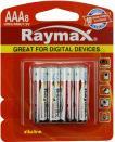 Raymax Battery AAA mini penlite lr03 8 pieces alka (8 pcs., AAA)