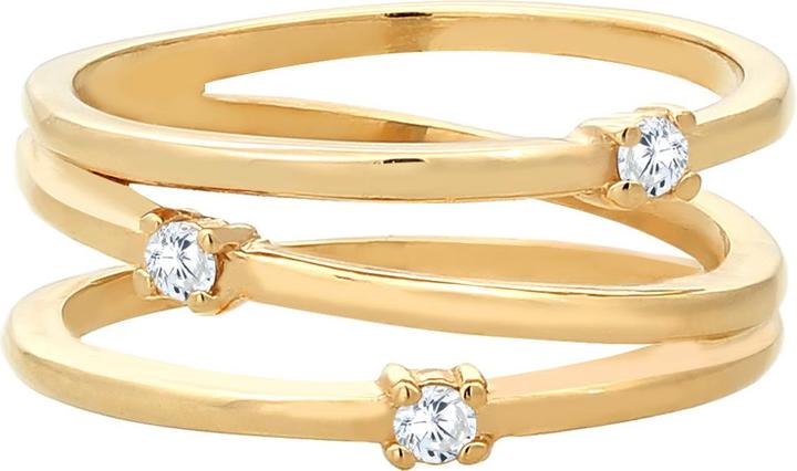 Immagine prodotto Elli Anello Wrap Ring Filigrana Zirconia Trend Argento 925 (58, 925 Argento)