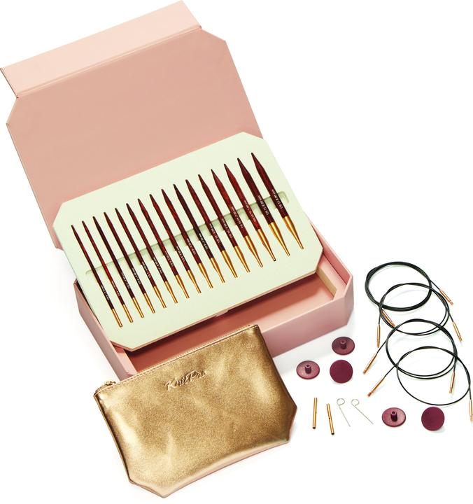 Image du produit Knitpro Set de luxe de pointes d'aiguille Symfonie Rose