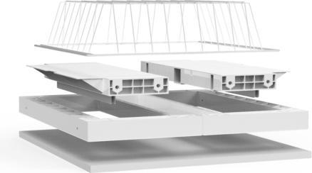 Immagine prodotto Meliconi Base Space Basket 656143 - Kit di graffette - Apparaatverhoger met uitschuifbare draadmand