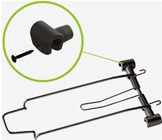 Actual product image Racktime Spring clamp-it 100 mm, Ã 10 mm