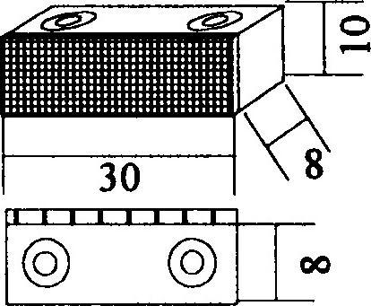 Actual product image Werkstarck Bumpers for glass doors