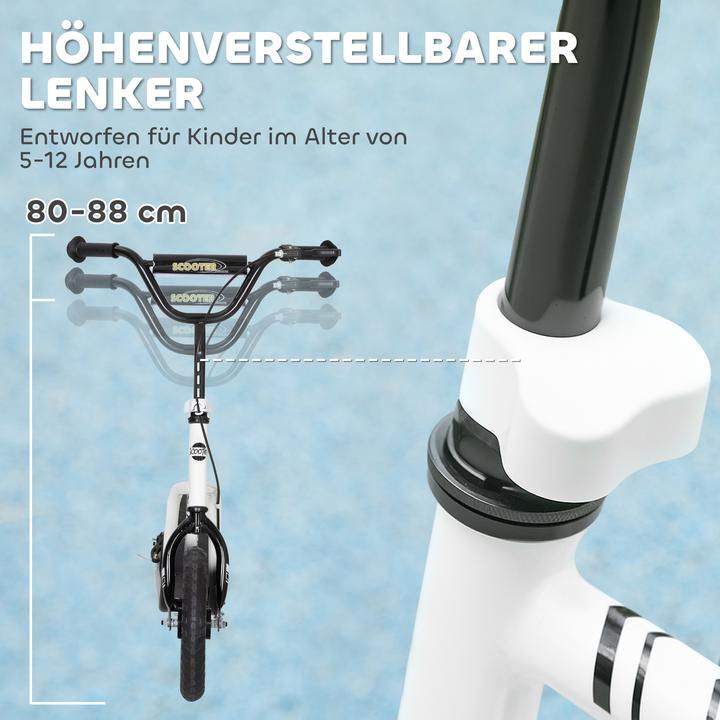 Produktbild Aiyaplay Kinderscooter Stahl, Kunststoff Weiss
