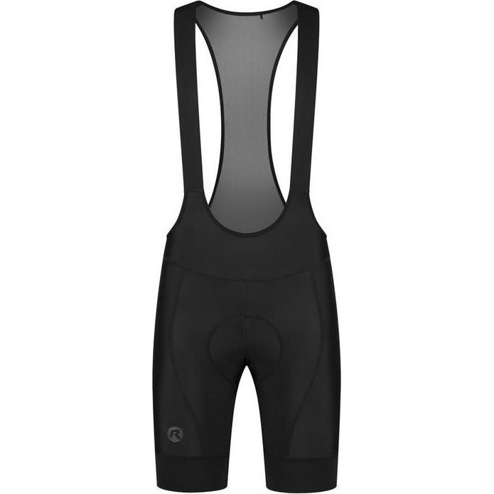 Rogelli, Uomini, Pantaloni da ciclismo, Essential Korte Fietsbroek - Met Bretels - Heren - Zwart - Maat M (M), Nero
