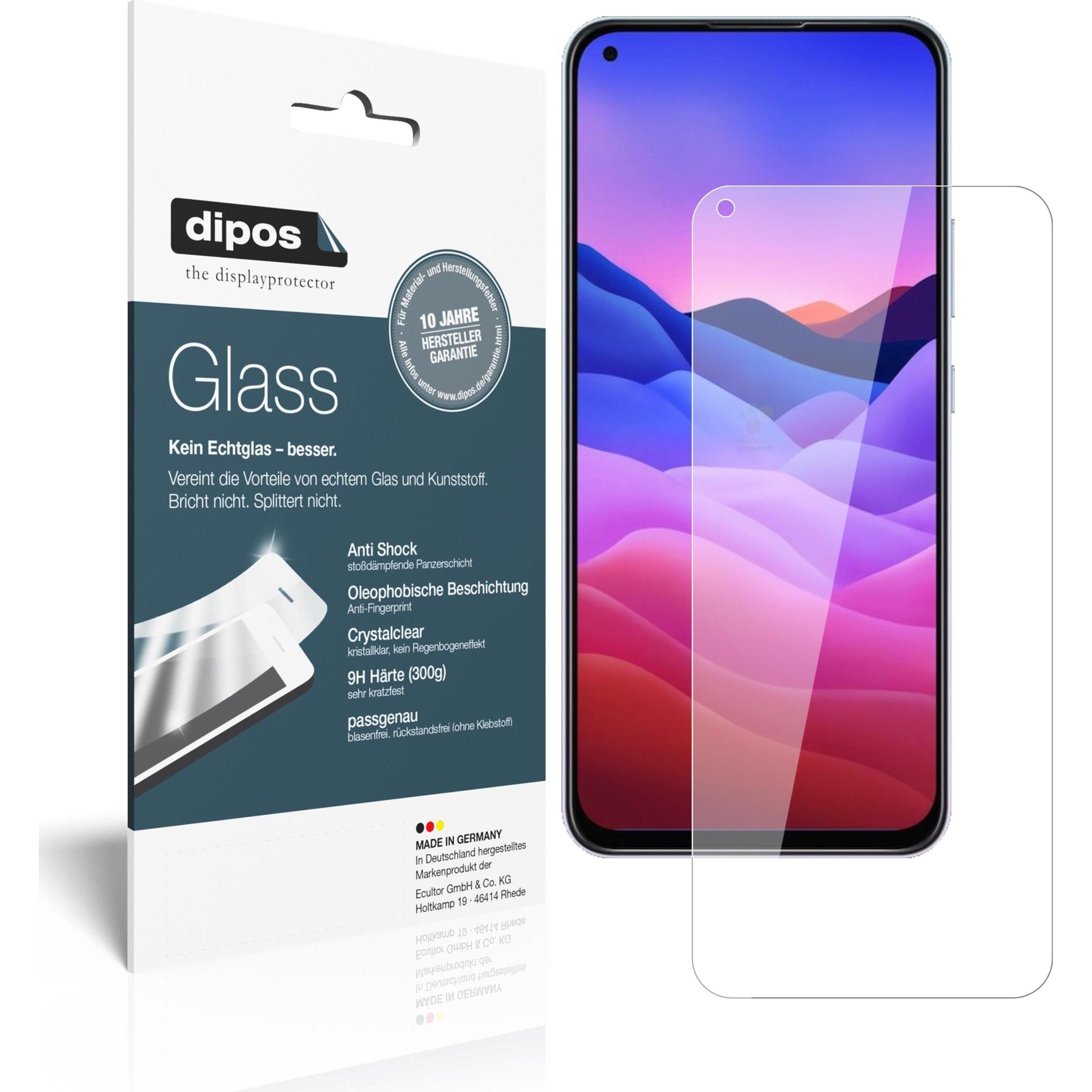 Dipos Displayschutz Anti-Shock (1 Stück, ZTE Axon 11 SE), Smartphone Schutzfolie, Transparent