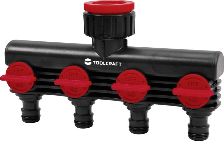 Toolcraft 4-weg insteekkoppeling (26.44 mm)