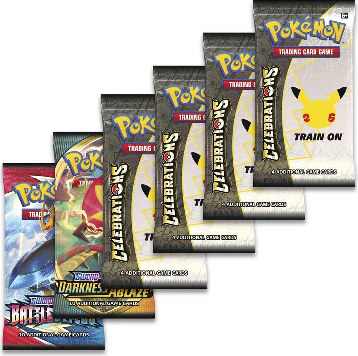 Produktbild Pokémon 25th Anniversary Celebrations Dark Sylveon V Tin - EN (Englisch, Booster Display)