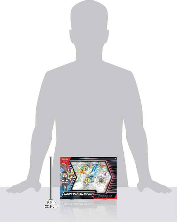 Actual product image Pokémon P-EN Hop's Zacian ex Box (English, Box Set & Collection)
