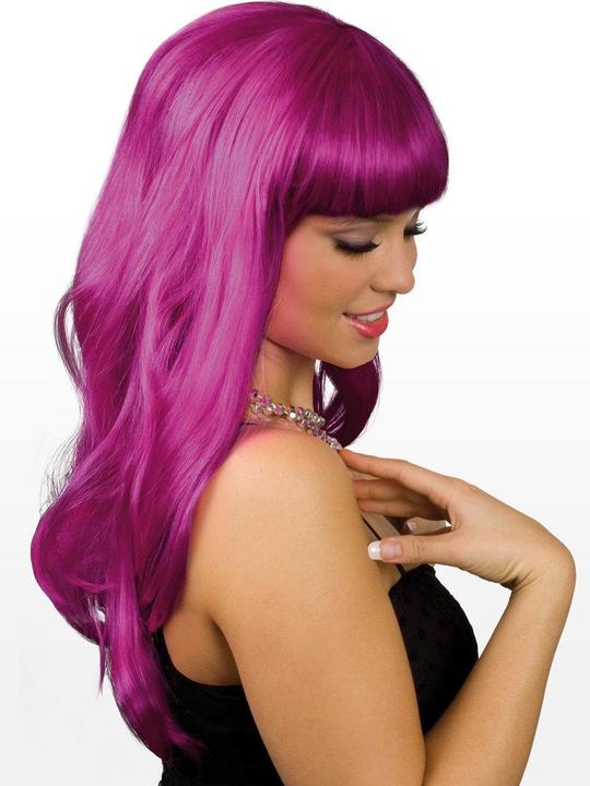 Produktbild Fasnacht Perücke Chique violett