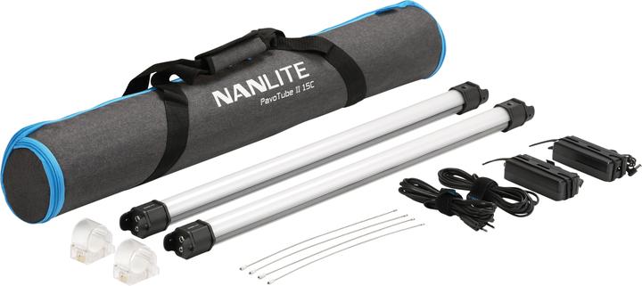 Produktbild Nanlite PavoTube II 15C 2KIT (Stableuchte, Studioleuchte, Videoleuchte)