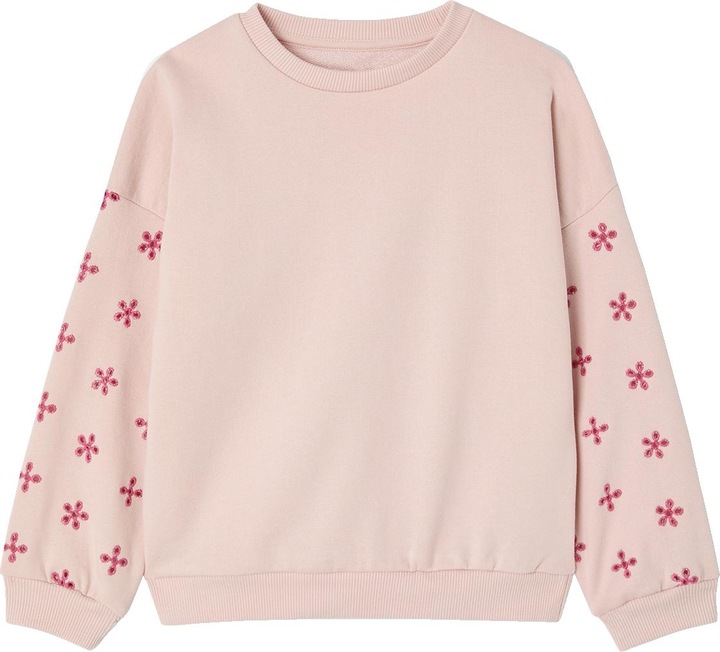 Actual product image Vertbaudet Mädchen Sweatshirt mit Lochmuster, Recycling-Polyester (110)