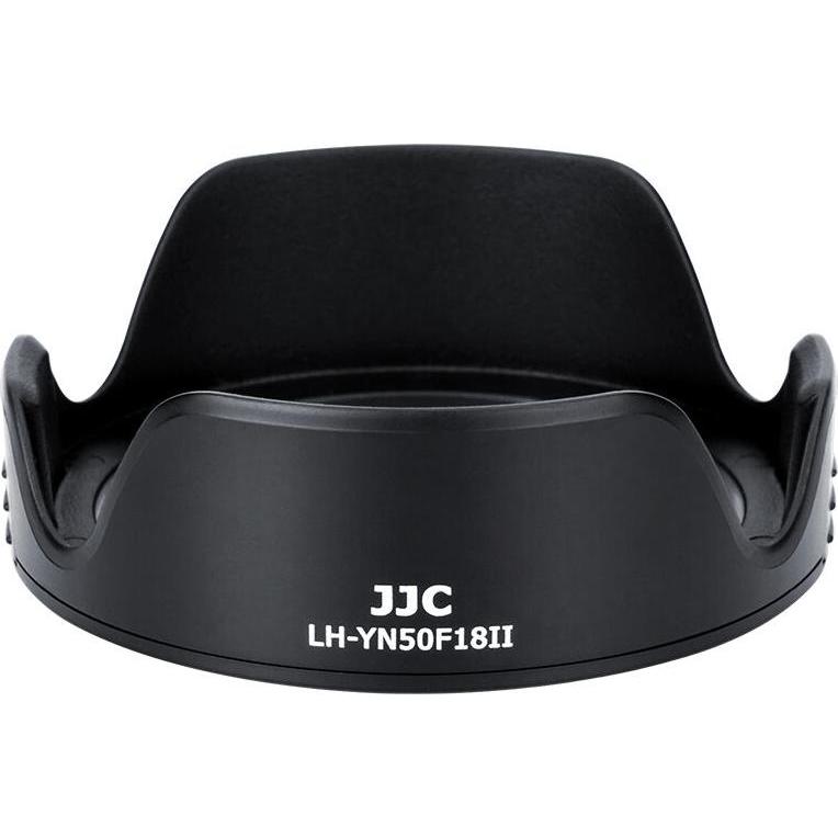 JJC LH YN50F18II BLACK Lens Hood, Gegenlichtblende, Schwarz