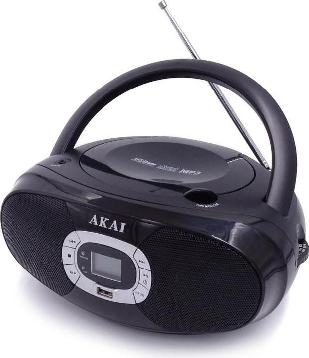 Productafbeelding Akai BM004A-614 draagbare stereo-installatie Zwart (AM, FM)