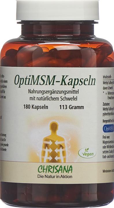 Produktbild Chrisana Opti MSM Kaps (180 Stk., Kapseln, 149 g)