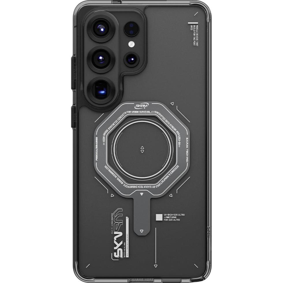 Skinarma Case Magma for Samsung Galaxy S26 Ultra graphite (Samsung Galaxy S26 Ultra), Cover smartphone, Grigio