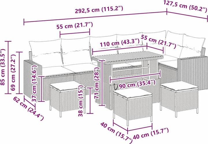 Produktbild vidaXL Vincent