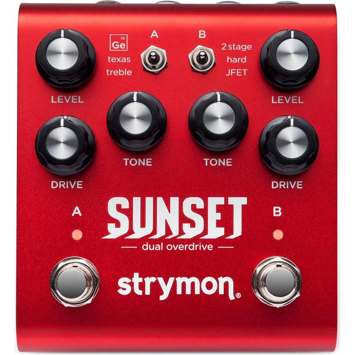 Strymon Tramonto -s??r??pedaali (Chitarra), Pedale effetto, Rosso