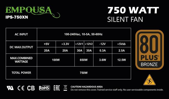 Image du produit Inca Alimentation électrique IPS-750XN (750 W)