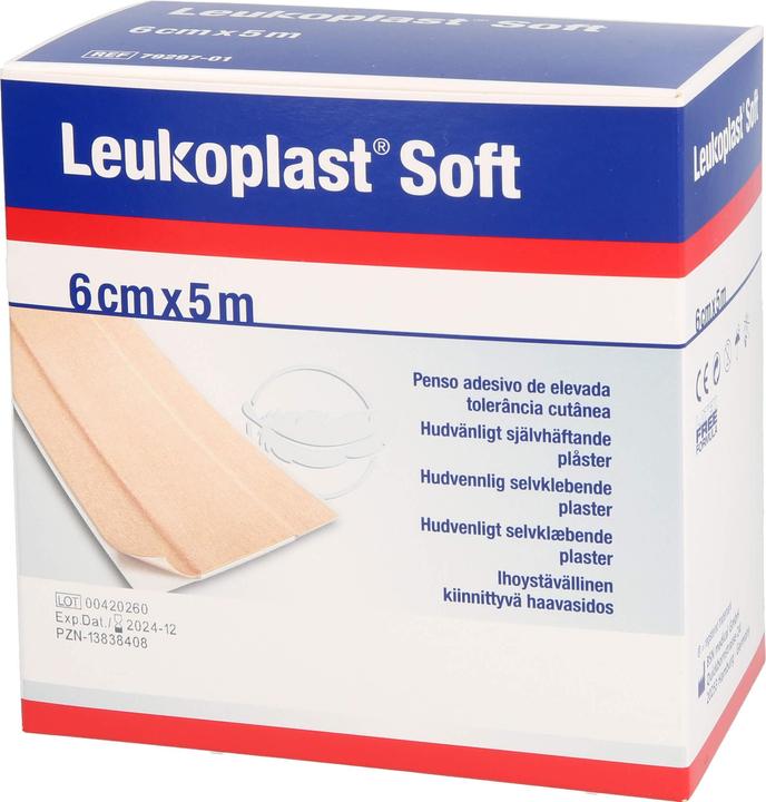 Actual product image BSN Leukoplast Soft 6cmx5m, 1 pc PFL (1 x)
