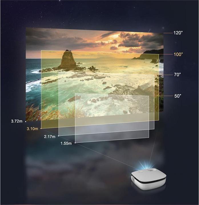 Produktbild Overmax Multipic 2.5 (HD, 2000 lm)