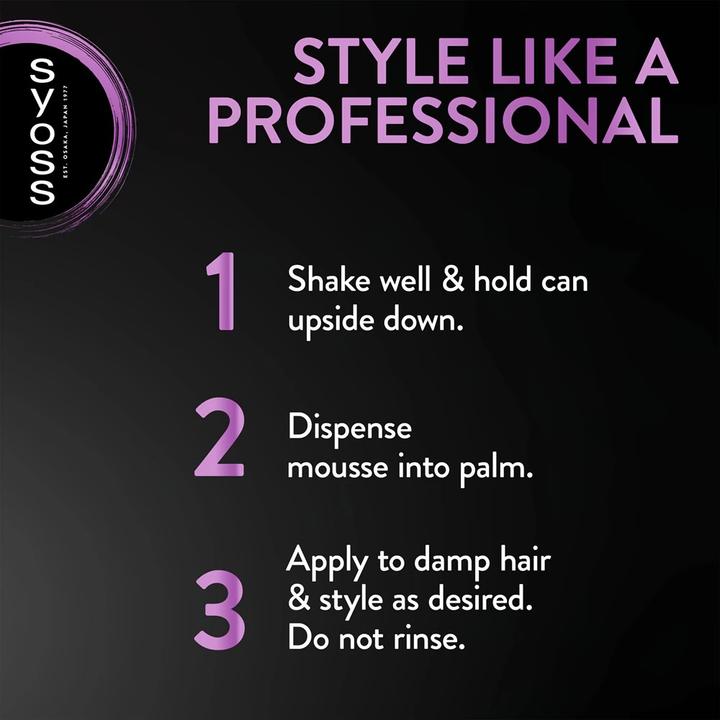 Image du produit Syoss Full Hair 5 Fullness Volume Mousse Tuzici Pena (Mousse de volume, 250 ml)