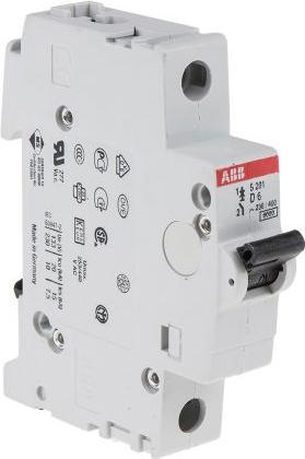 Produktbild ABB S201-D6 Leitungsschutzschalter