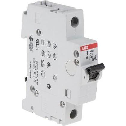 ABB, Schutzschalter, Sicherungsautomat S200 Typ D 6A 6kA