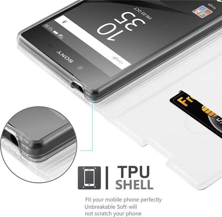 Actual product image Cadorabo Book Classy Style Cover (Sony Xperia Z5)