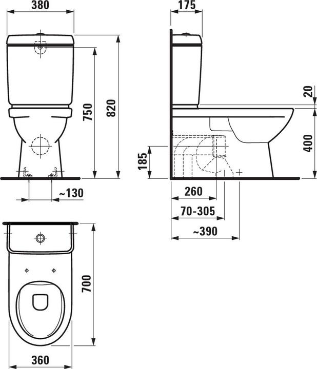 Produktbild Laufen Moderna R