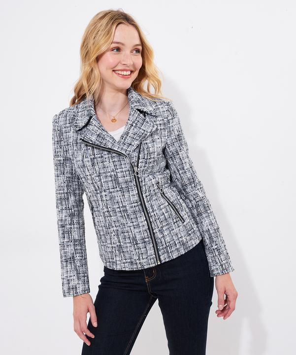 Produktbild Joe Browns Asymmetric Biker Tweed Jacket (38)