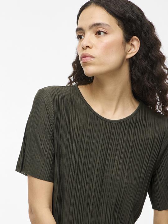 Immagine prodotto Vila VIPLISA Plissiertes Oberteil mit kurzen Ärmeln (S)