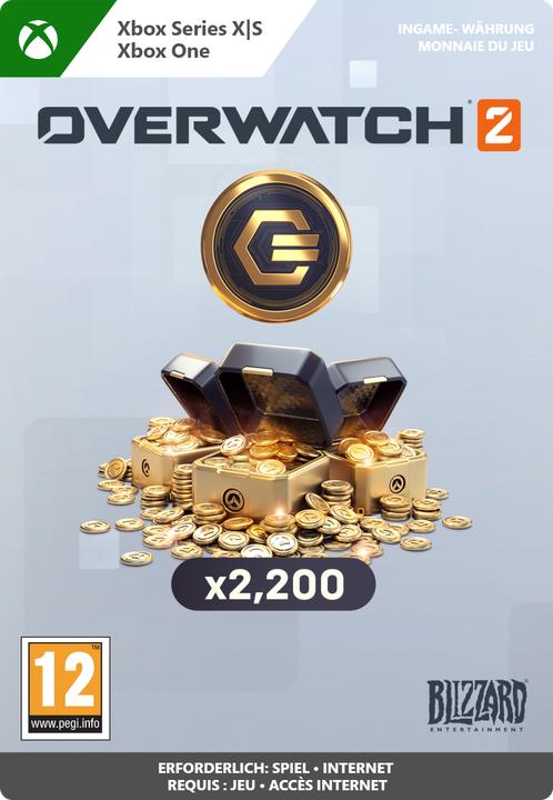 Produktbild Microsoft Xbox Overwatch 2 Coins - 2,000 Download Code