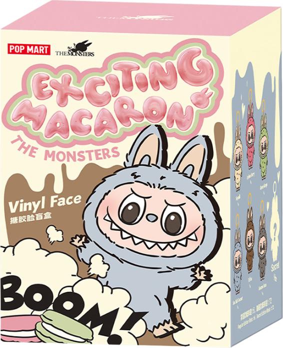 Immagine prodotto Pop Mart Scatola cieca della serie Exciting Macaron di Labubu (17 cm)