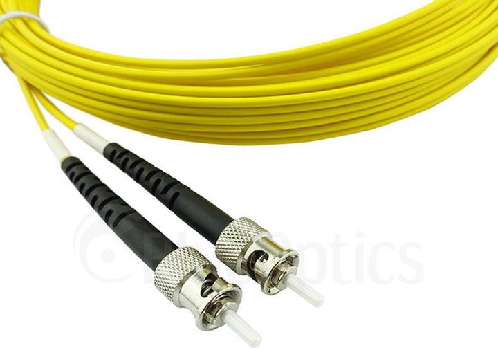 Actual product image CBO Duplex fibre optic patch cable ST-PC/ST-PC singlemode 2 metres (S/UTP, CAT7, 2 m)
