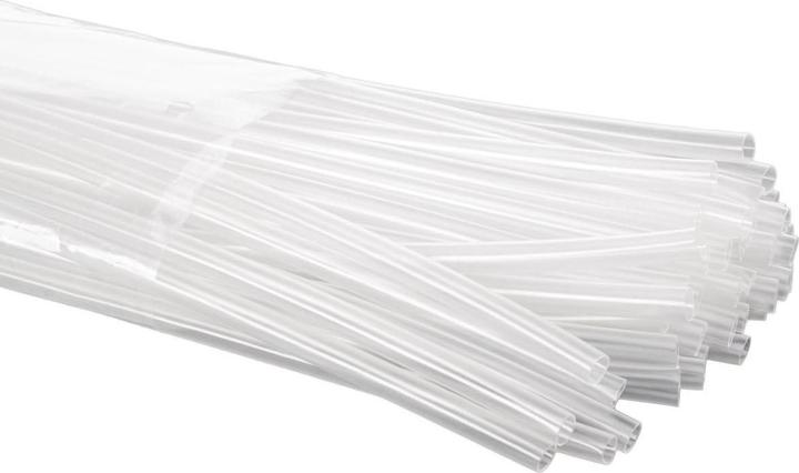 Produktbild Velleman SCHRUMPFSCHLAUCH 6.4mm - TRANSPARENT - 50 ST. (50 x)