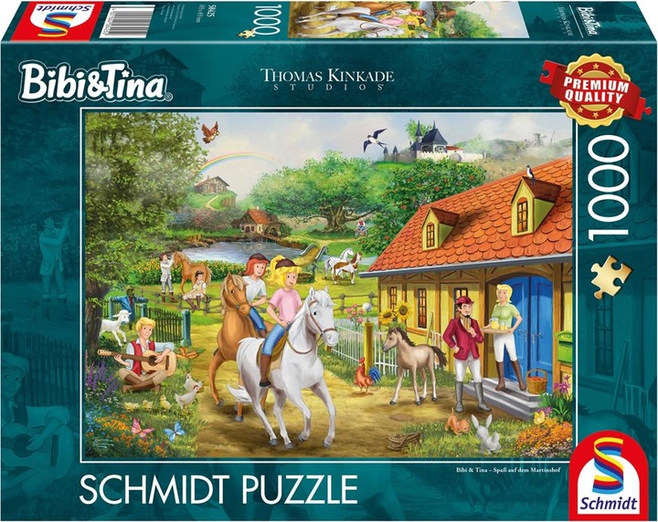 Produktbild Schmidt Spiele Bibi & Tina Spass auf dem Martinshof 1000 Teile (1000 Teile)