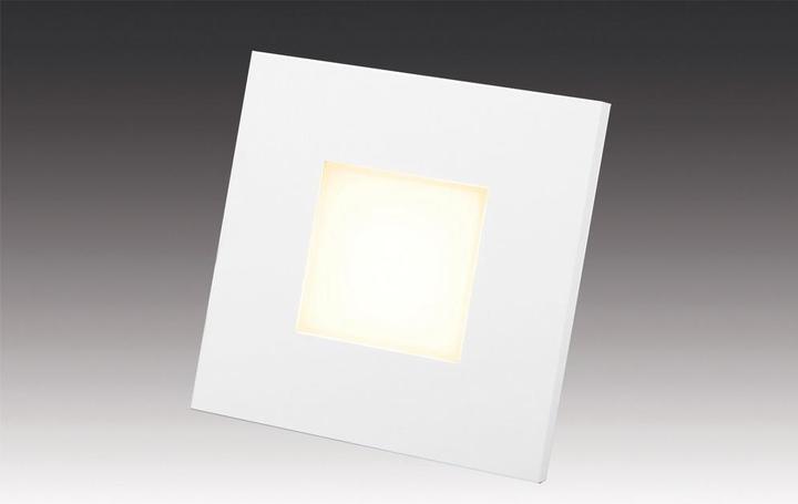 Image du produit Hera Applique murale encastrable à LED 1,8W 3000K 90lm Konv IP20 41x75x75mm (90 lm)