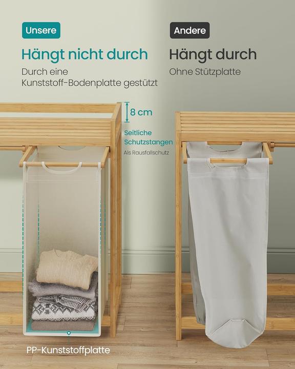 Image du produit Songmics Panier à linge (100 l)