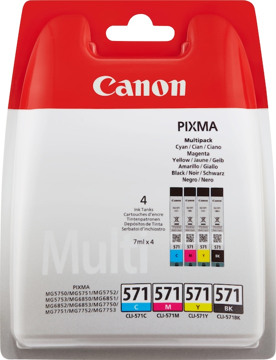 Immagine prodotto Canon Cli-571 (M, FC, Y, C)