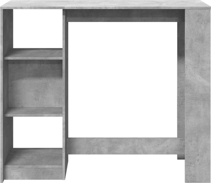 Produktbild vidaXL Bartisch mit Regal