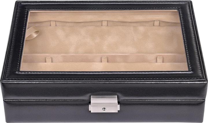 Sacher 2126.010443 - Taschenuhrenetui new classic schwarz Leder