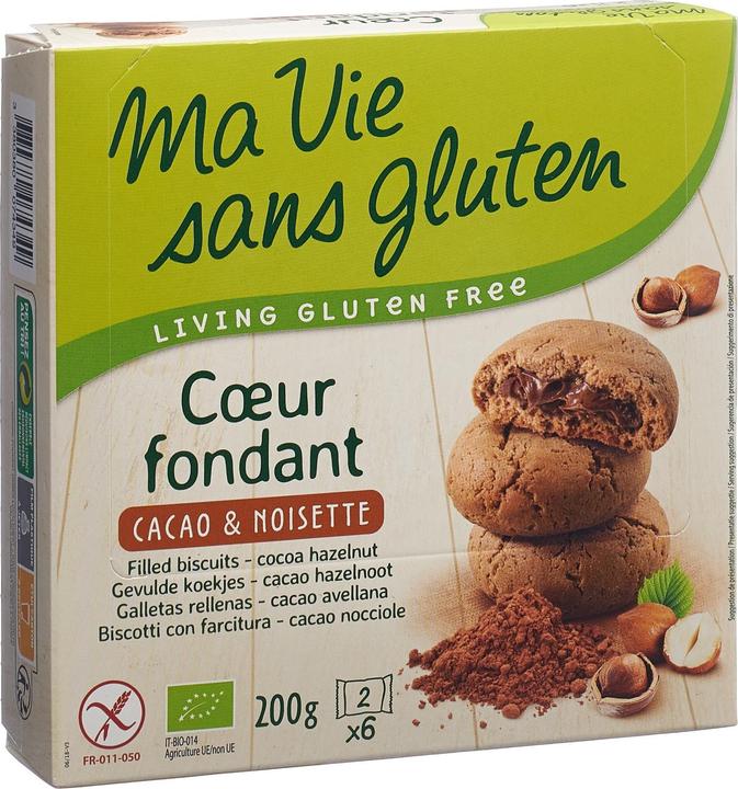Actual product image Ma vie sans Gluten Cookies chocolate hazelnut (1 pcs., 224 g)