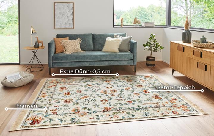 Produktbild Hanse Home Oriental Flowers (140 x 95 cm)