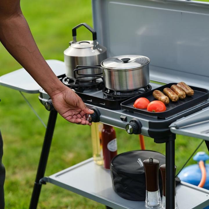 Actual product image Campingaz Camping Kitchen 2 MULTI-COOK PLUS (2 kW)
