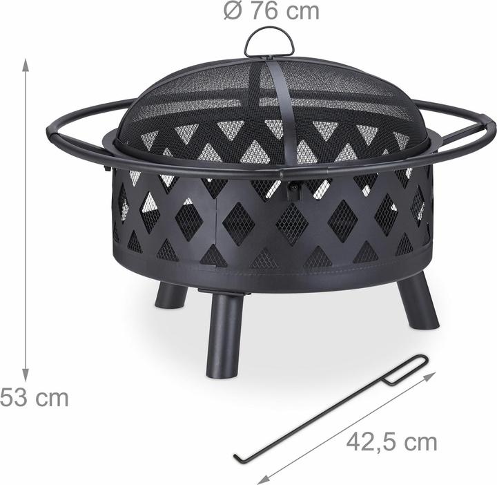 Actual product image Relaxdays Hanging shelf
