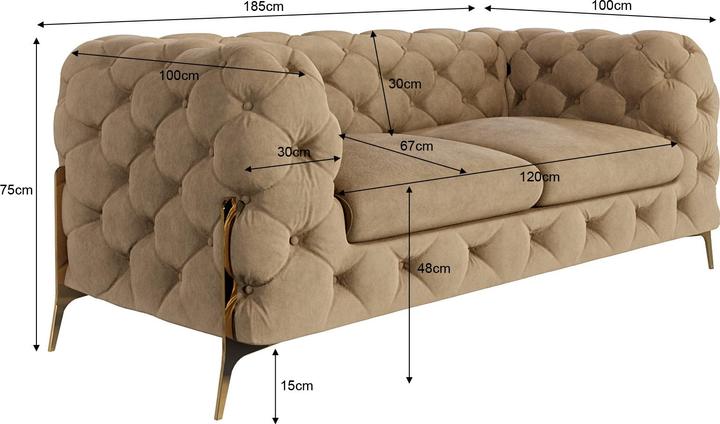 Produktbild Ropez Chelsea Bis (2-Sitzer)