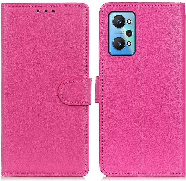 Actual product image MU Classic Litchi Leather Bookcover Series (Realme GT Neo 2)
