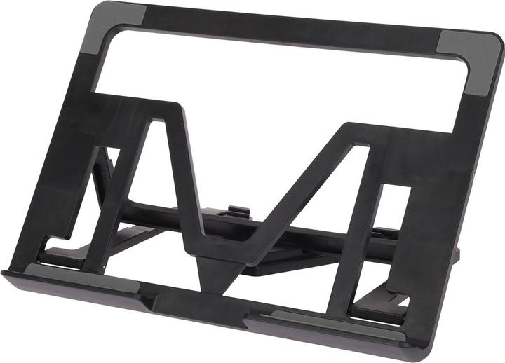 Produktbild ProWorld Tablet Ständer, klappbar & verstellbar, schwarz