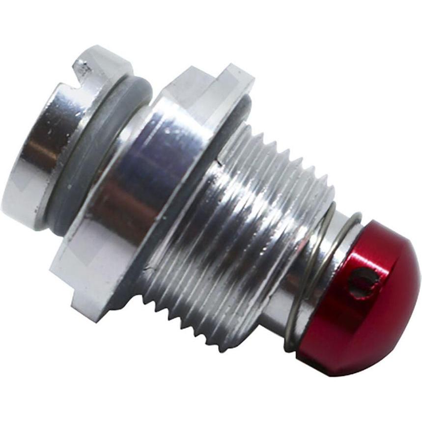 Bergner Valvola per pentole San Ignacio, Magefesa, Bra, Monix alluminio, Accessori per pentole e padelle, Rosso, Argento